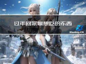过年回家最想吃的东西作文