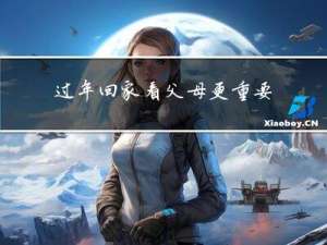 过年回家看父母更重要吗