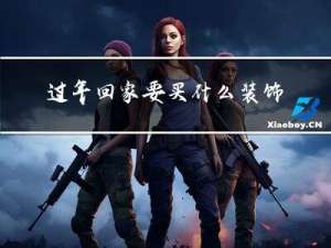 过年回家要买什么装饰物