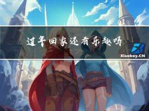 过年回家还有乐趣吗
