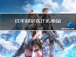 过年回家送什么补品