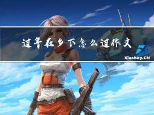 过年在乡下怎么过作文