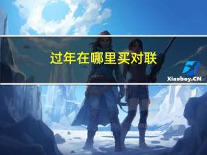 过年在哪里买对联