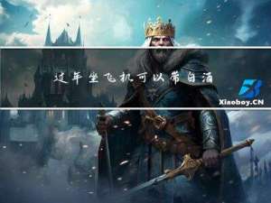 过年坐飞机可以带白酒吗