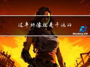 过年好像就是干活的