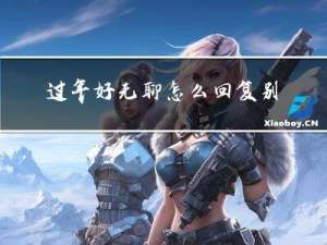 过年好无聊怎么回复别人