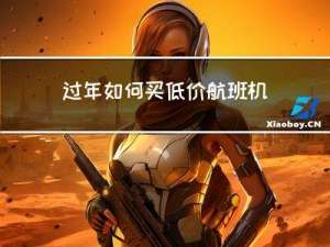 过年如何买低价航班机票