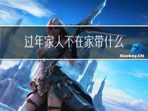 过年家人不在家带什么好