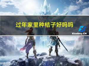 过年家里种桔子好吗吗