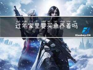 过年家里要买鱼养着吗