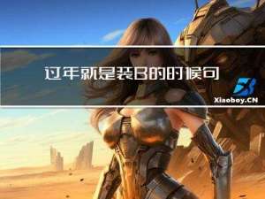 过年就是装B的时候句子