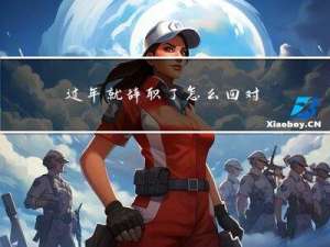 过年就辞职了怎么回对方