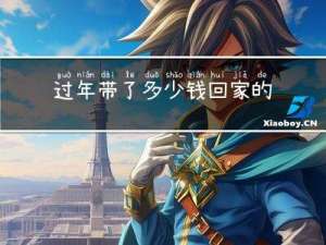 过年带了多少钱回家的人