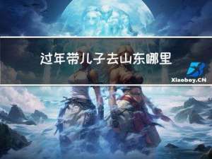 过年带儿子去山东哪里玩