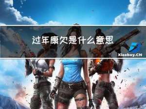 过年康欠是什么意思