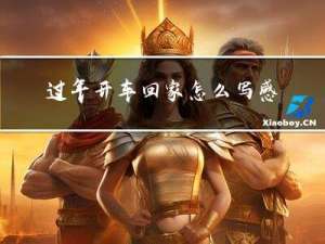 过年开车回家怎么写感谢语