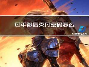 过年微信支付密码怎么改