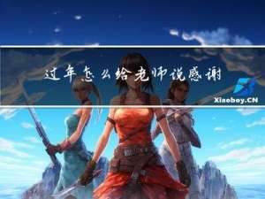 过年怎么给老师说感谢语