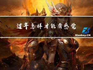 过年怎样才能有感觉
