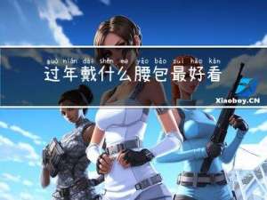 过年戴什么腰包最好看女