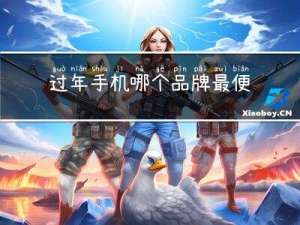 过年手机哪个品牌最便宜