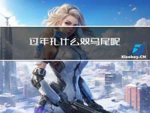 过年扎什么双马尾呢