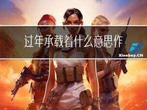 过年承载着什么意思作文