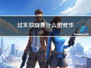 过年放炮是什么感觉作文