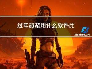 过年旅游用什么软件比较好