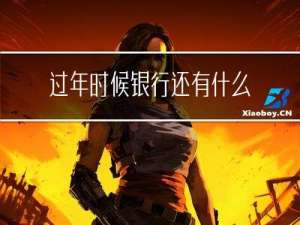 过年时候银行还有什么业务