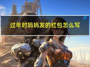 过年时妈妈发的红包怎么写