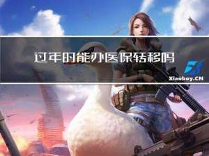过年时能办医保转移吗