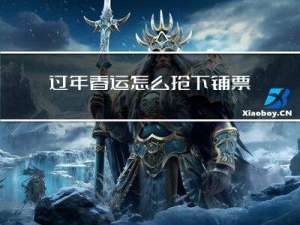 过年春运怎么抢下铺票
