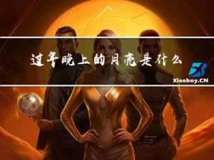 过年晚上的月亮是什么样子