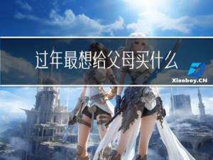 过年最想给父母买什么东西