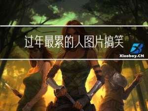 过年最累的人图片搞笑