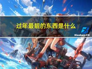 过年最靓的东西是什么