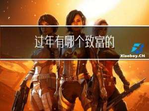 过年有哪个致富的