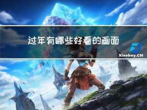 过年有哪些好看的画面