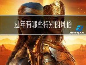 过年有哪些特别的风俗作文