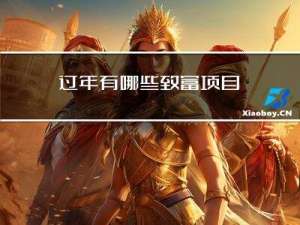 过年有哪些致富项目