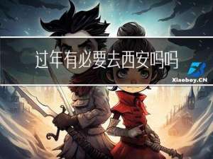 过年有必要去西安吗吗