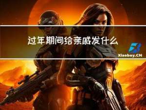 过年期间给亲戚发什么好