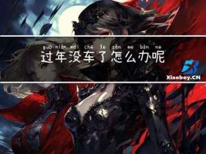 过年没车了怎么办呢