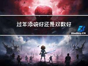 过年添碗好还是双数好