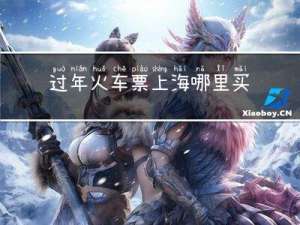 过年火车票上海哪里买