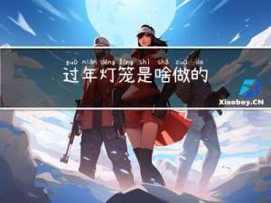 过年灯笼是啥做的