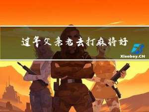 过年父亲老去打麻将好吗