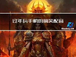 过年玩手机的搞笑配音是谁