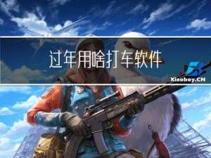 过年用啥打车软件